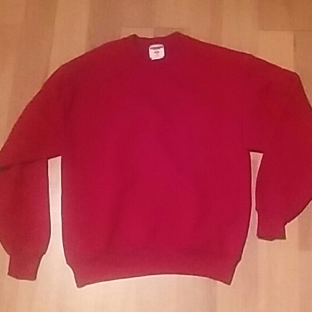 Red sweatshirt